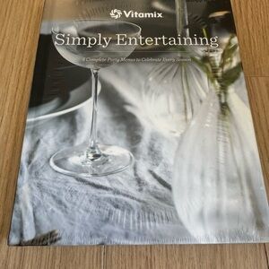 Vitamix Simply Entertaining Book - White Cover